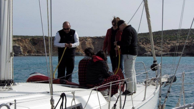 Surcando el mar